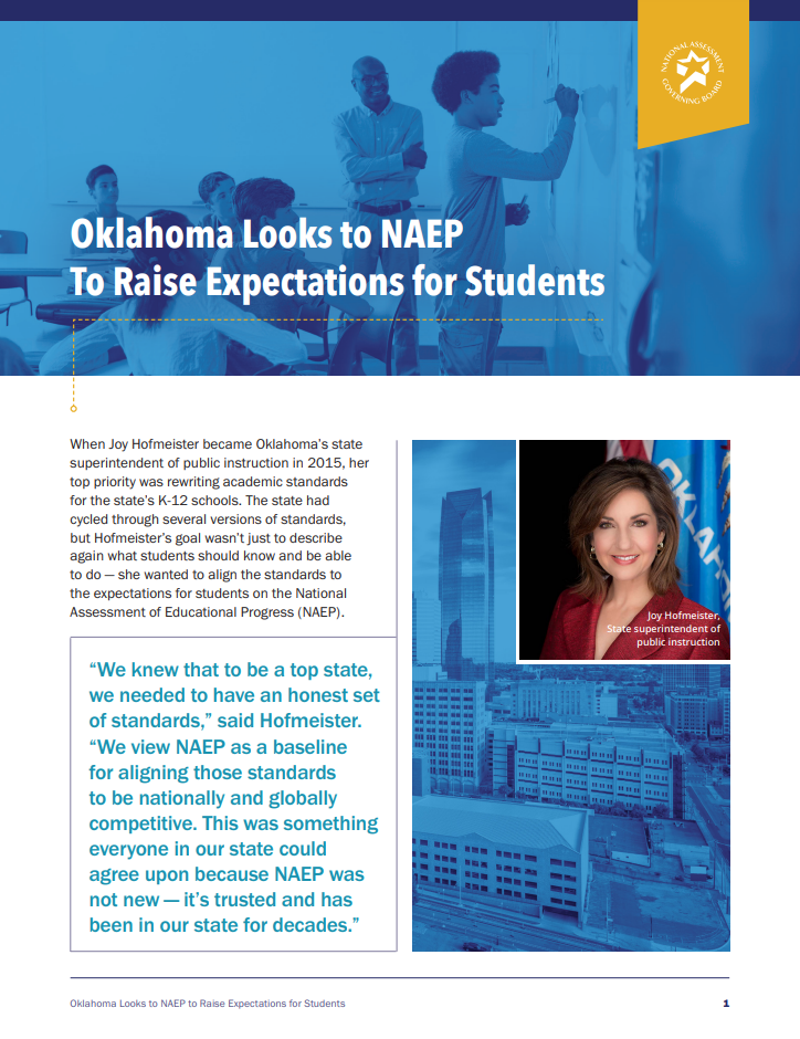 Looking to NAEP to Raise Expectations